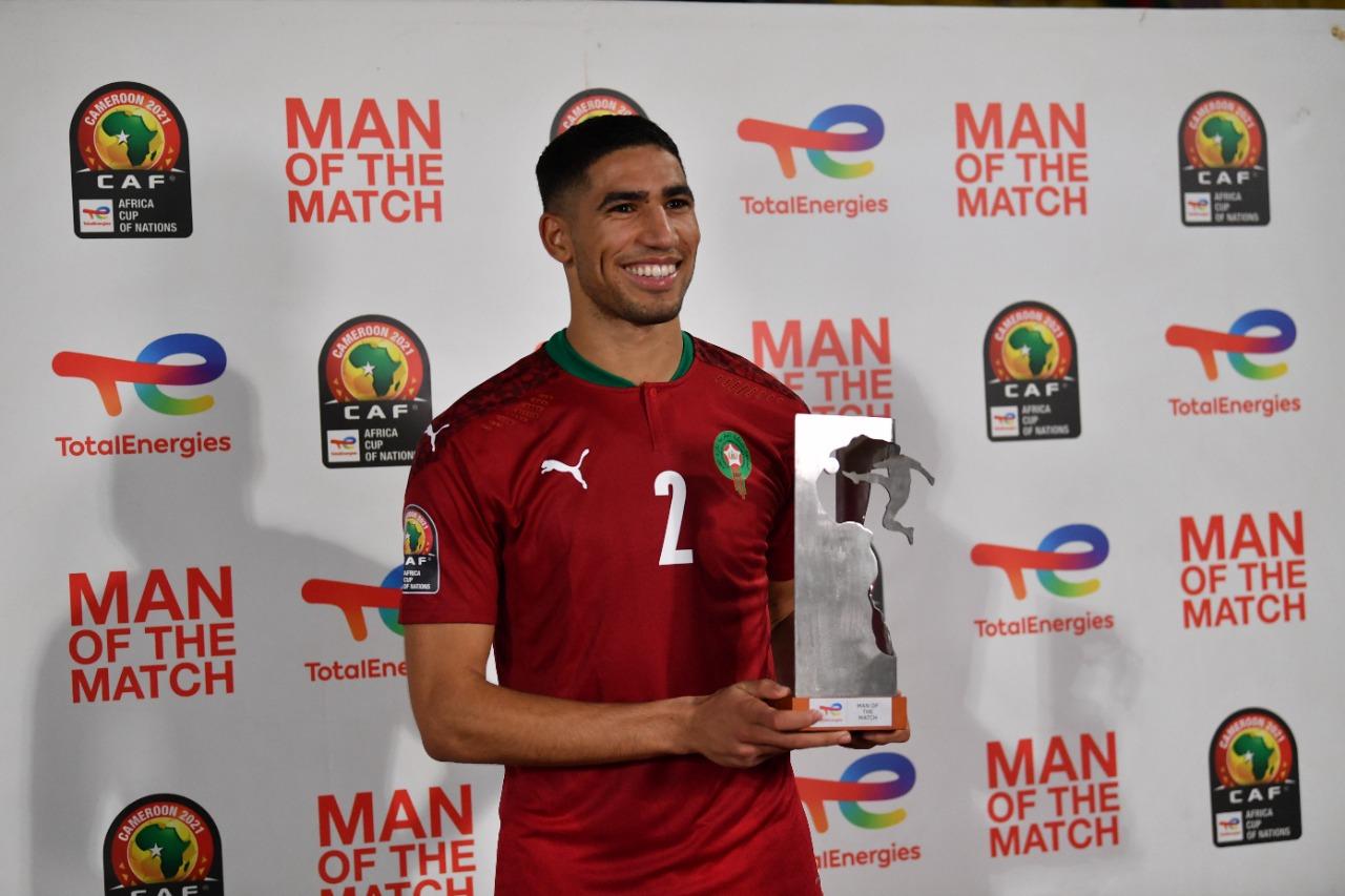 CAN Cameroun 2021 (Maroc-Malawi): Achraf Hakimi l’Homme du match