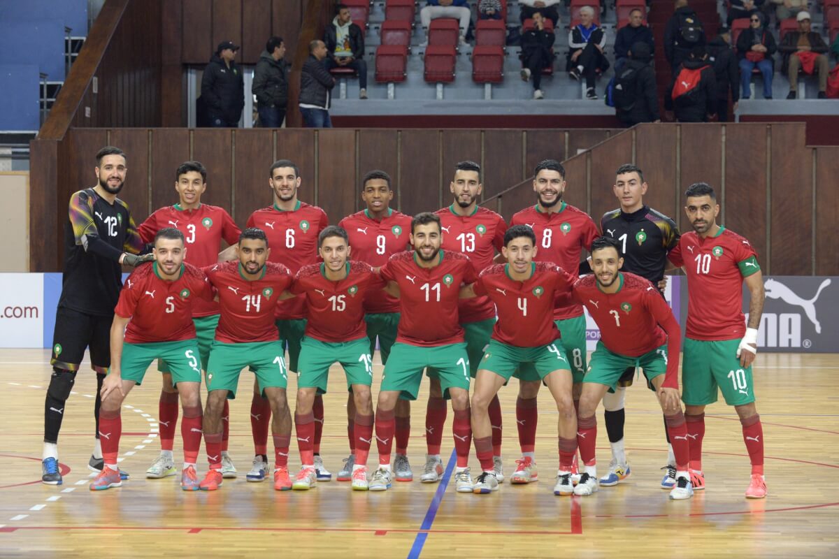 Match amical de futsal : nouvelle victoire sans appel du Maroc face à l’Estonie 10 à 0