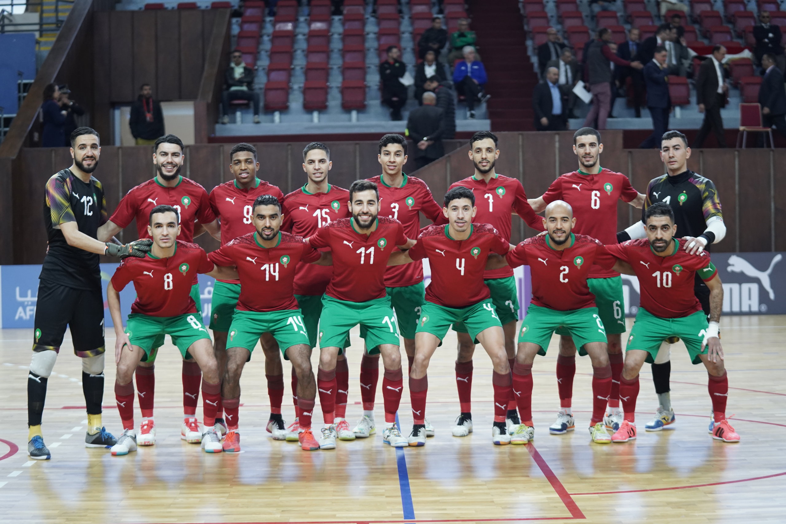 Match amical de futsal : Maroc-Irak (2-2)