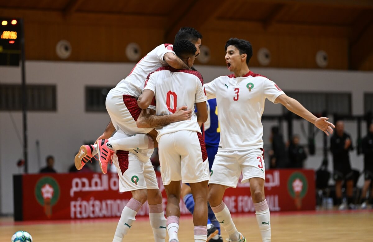 Futsal​ : victoire du Maroc face au Japon (3-2)