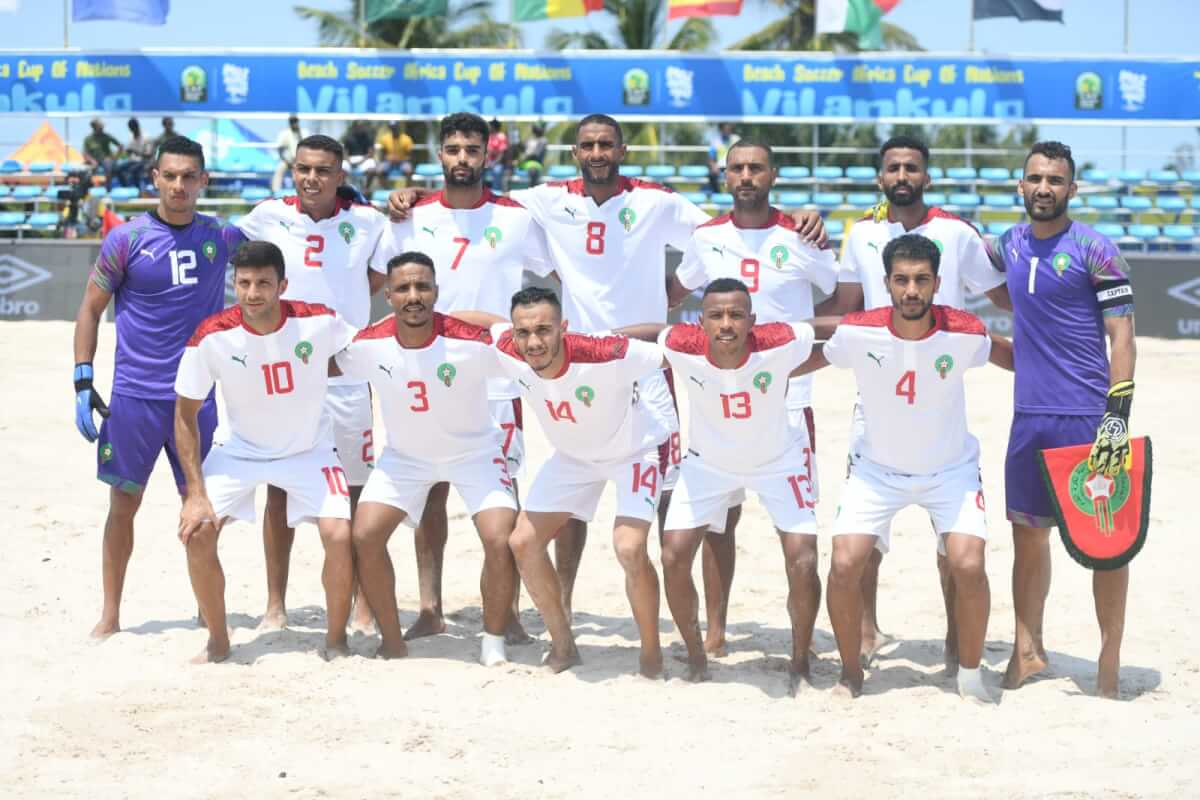 المنتخب الوطني لكرة القدم الشاطئية في المجموعة الأولى في كأس العرب