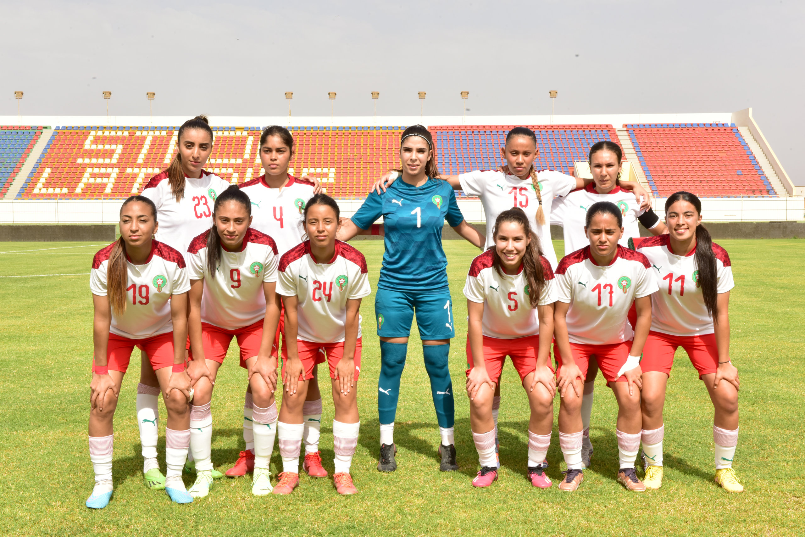 تشكيلة المنتخب الوطني لكرة القدم النسوية لأقل من 20 سنة أمام السنغال