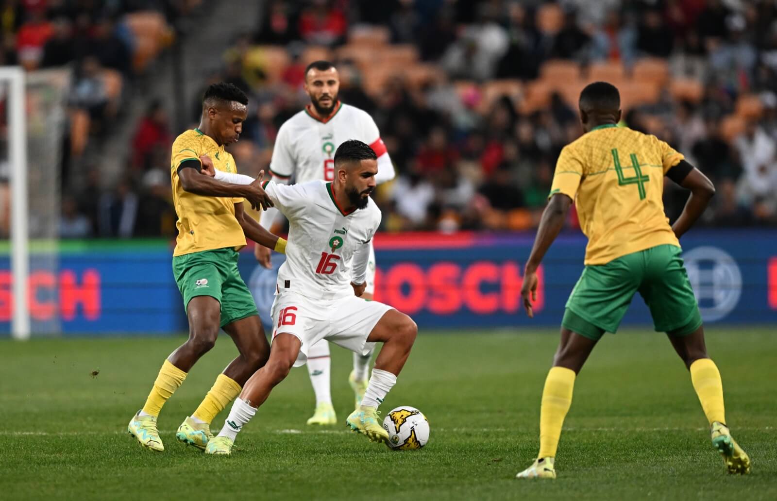 Eliminatoires CAN (Gr.K) : Afrique du Sud / Maroc 2-1