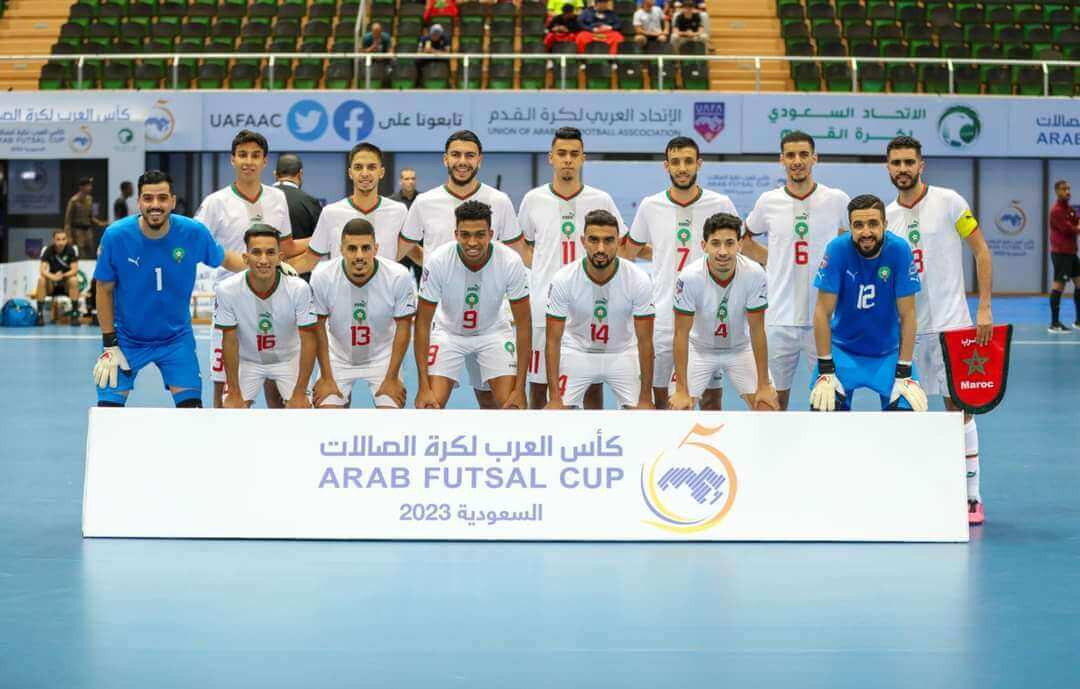 المنتخب الوطني لكرة القدم داخل القاعة يتأهل لنصف نهاية كأس العرب