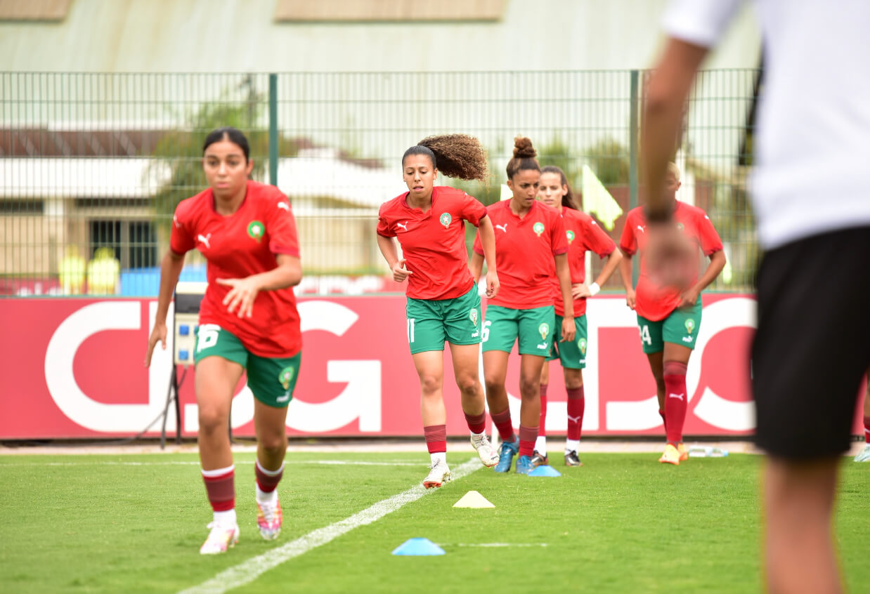 U23 (match amical des sélections féminines) :compositions des joueuses de Maroc-Islande