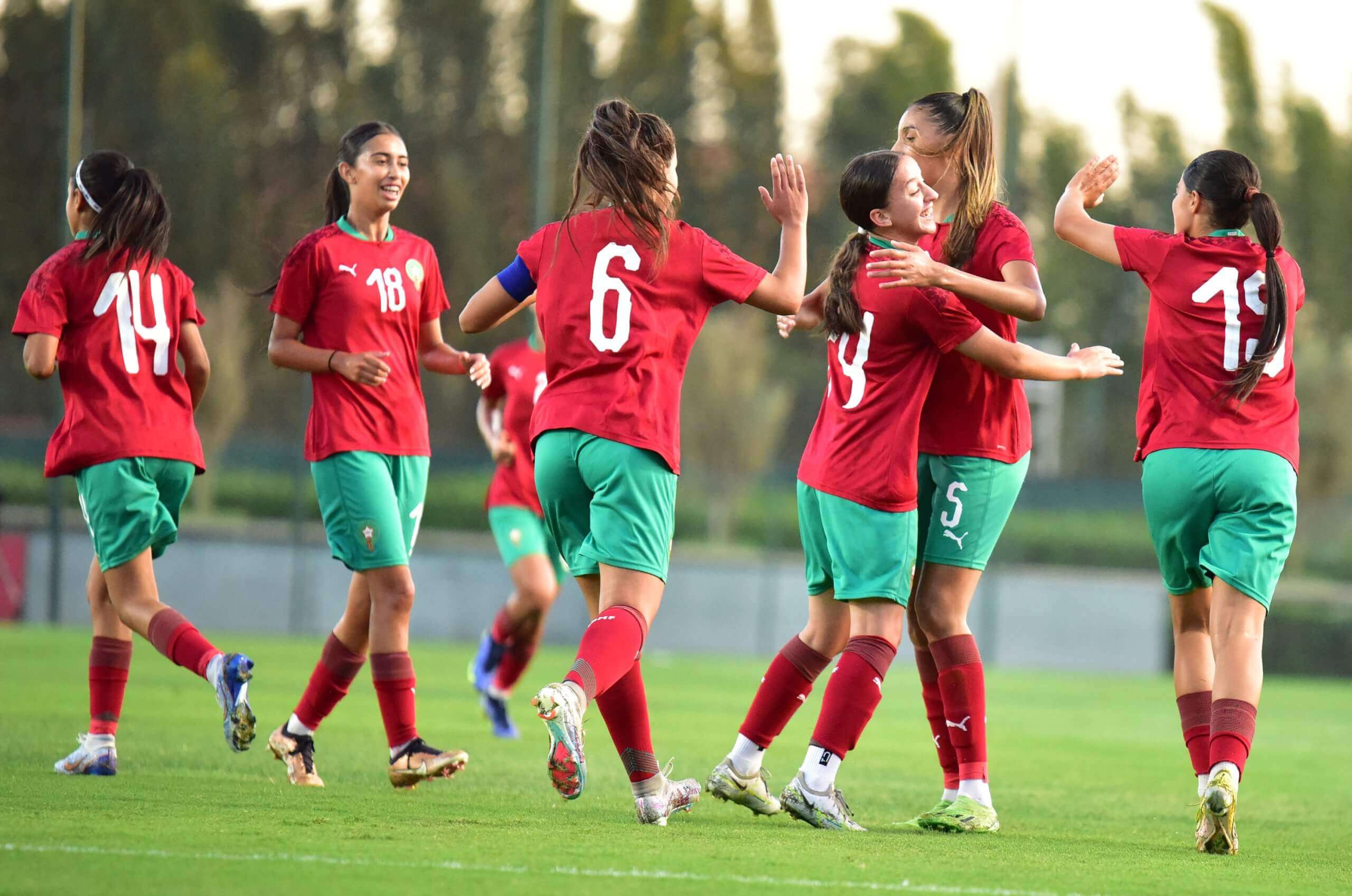 Sélections féminines U20 (préparation) : très large victoire du Maroc face au Botswana 8-0 au CMVI