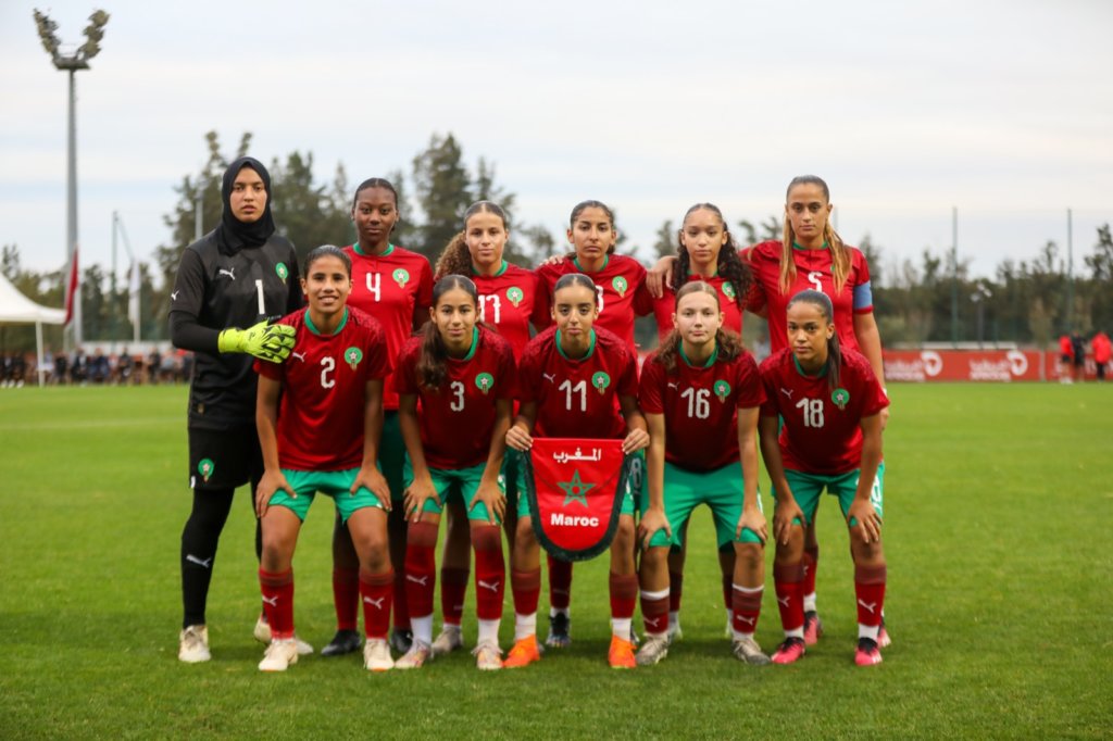 Match amical de la Sélection féminine U17 :Maroc-Afrique du Sud