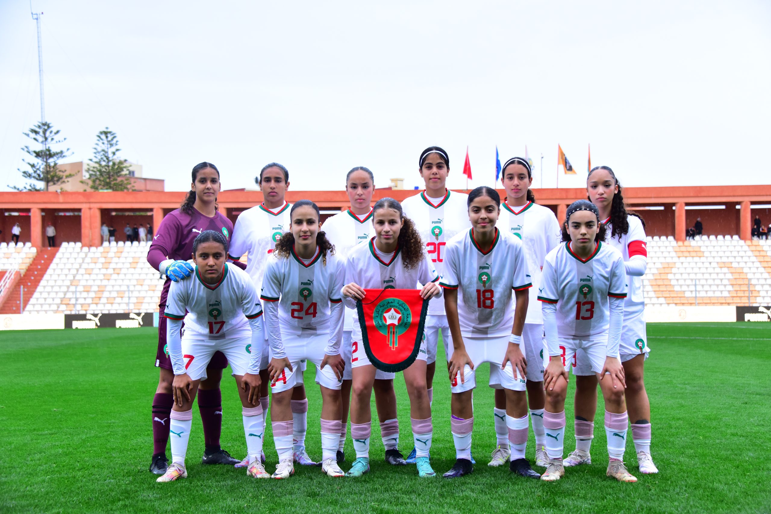 Sélection féminine U17 : le Maroc bat le Niger (11-0) et se qualifie pour le 3ème tour des éliminatoires de la Coupe du Monde FIFA
