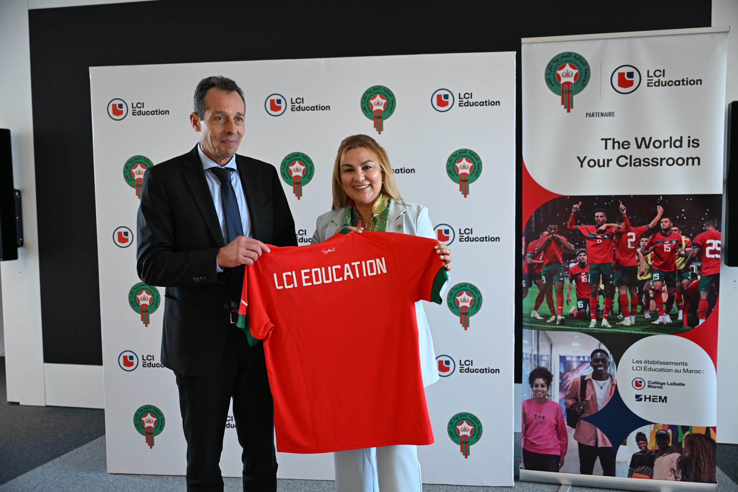 Brèves Actus Foot: « LCI Éducation », nouveau Partenaire Officiel de la Fédération Royale Marocaine de Football et des Equipes Nationales – FRMF thumbnail